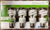 (4) 40W EQUIVALENT SOFT WHITE COMPACT FLUORESCENT BULBS (4-PACK)