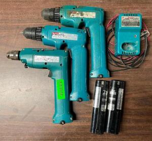 MAKITA 3-PIECE CORDLESS DRILL SET