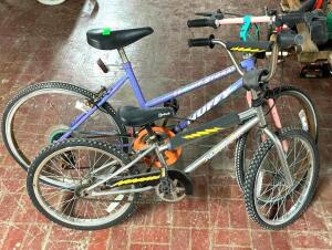 (2) CHILDRENS BICYCLES