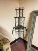 18" X 64" DECORATIVE CORNER SHELVING UNIT - 2