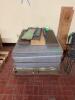 PALLET OF ASSORTED METAL SHELVES - 3