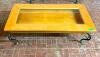 48" X 24" X 16" DECORATIVE COFFEE TABLE W/ STORAGE (SEE PHOTOS)