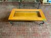 48" X 24" X 16" DECORATIVE COFFEE TABLE W/ STORAGE (SEE PHOTOS) - 2