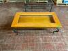 48" X 24" X 16" DECORATIVE COFFEE TABLE W/ STORAGE (SEE PHOTOS) - 3