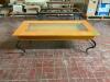 48" X 24" X 16" DECORATIVE COFFEE TABLE W/ STORAGE (SEE PHOTOS) - 5