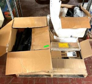 PALLET OF VARIOUS OUTDOOR LIGHTING SUPPLIES AS SHOWN