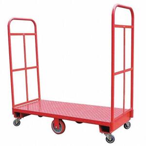 DESCRIPTION: (1) NARROW DECK STEEL PLATFORM TRUCK BRAND/MODEL: DAYTON 4VMC6 RETAIL$: $480.95 SIZE: 60"x24"x10-3/4" QTY: 1