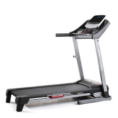 DESCRIPTION: (1) CST FOLDING TREAD MILL WITH 10% INCLINE CONTROLS BRAND/MODEL: PRO FORM PFTL44920.0 RETAIL$: $594.00 QTY: 1