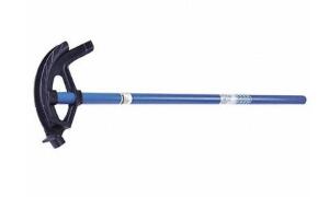 DESCRIPTION: (1) CONDUIT BENDER BRAND/MODEL: IDEAL/74-027 INFORMATION: BLUE/IRON RETAIL$: $124.54 SIZE: 38"HANDLE LENGTH X 5-1/2"CENTERLINE BEND RADIU