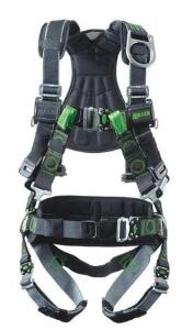 DESCRIPTION: (1) FULL BODY HARNESS BRAND/MODEL: HONEYWELL/RDTSL-QC-BDP/UBK INFORMATION: BLACK & GREEN/VEST STYLE RETAIL$: $446.34 SIZE: LARGE/X-LARGE