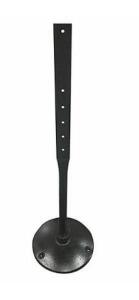 DESCRIPTION: (3) SIGN BASE WITH POST BRAND/MODEL: LYLE/100001 INFORMATION: BLACK/PRE PUNCHED RETAIL$: 149.02 EACH SIZE: 51"SIGN POST X 14"SIGN BASE DI