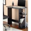 DESCRIPTION: (1) COMPUTER DESK BRAND/MODEL: MAINSTAYS/1121085DOT INFORMATION: BLACK RETAIL$: $50.49 SIZE: LARGE QTY: 1