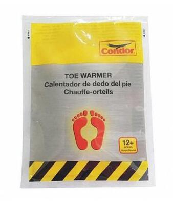 DESCRIPTION: (1) PACK OF (200) FOOT WARMERS BRAND/MODEL: CONDOR/32HD75 INFORMATION: LAST UP TO 8HRS SIZE: 2-3/4" X 3-3/4" QTY: 1