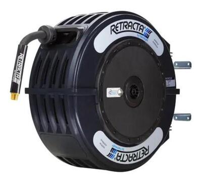 DESCRIPTION: (1) RETRACTA OIL REEL BRAND/MODEL: MACNAUGHT/OMPC450K-02 INFORMATION: BLACK RETAIL$: $701.50 SIZE: 1/2" X 50' QTY: 1