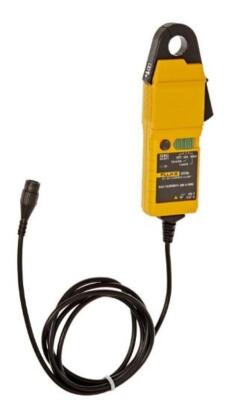 DESCRIPTION: (1) CURRENT PROBE CLAMP BRAND/MODEL: FLUKE/I310S INFORMATION: MEASURING RANGE: +45A & 450A DC/YELLOW RETAIL$: $476.99 SIZE: 2.5"H X 10"L