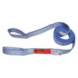 DESCRIPTION: (1) WEB SLING BRAND/MODEL: DAYTON/35XH73 INFORMATION: BLUE/CHOKER HITCH CAPACITY: 13,200 LBS RETAIL$: 233.50 SIZE: 6"SLING W X 15 SLING L