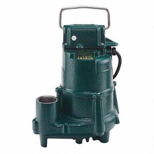 DESCRIPTION: (1) SUBMERSIBLE SUMP PUMP BRAND/MODEL: ZOELLER #4NW38 RETAIL$: $345.29 SIZE: 1/2 HP 115V QTY: 1