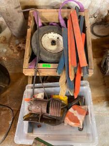 SMALL GROUP OF ASSORTED ROOFING SUPPLIES