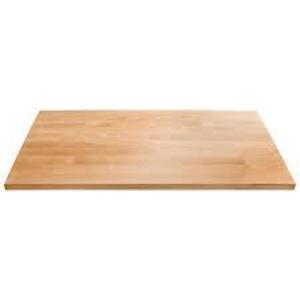 DESCRIPTION: (1) HARDWOOD WORKTOP BRAND/MODEL: GLADIATOR #GAAC28HWGX RETAIL$: $70.00 EA SIZE: 28X17.75 QTY: 1