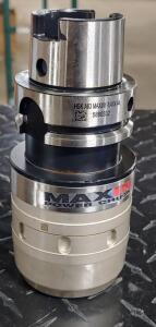 DESCRIPTION: (1) HSK53A TAPER SHANK MILLING CHUCK BRAND/MODEL: ISCAR 30713788 RETAIL$: $656.35 SIZE: 1-1/4" HOLE DIA x 2.717" NOSE DIAM QTY: 1