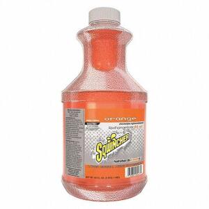 DESCRIPTION: (2) SPORTS DRINK MIX LIQUID CONCENTRATE BRAND/MODEL: SQWINCHER #1UFH6 INFORMATION: ORANGE RETAIL$: $15.30 EA SIZE: 64 OZ QTY: 2