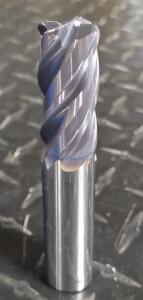 DESCRIPTION: (3) 4 FLUTE SOLID CARBIDE CORNER RADIUS END MILL BRAND/MODEL: SGS 36389 RETAIL$: 376.38 EA SIZE: 3/4" CUT/SHANK 1*1/2" LOC QTY: 3