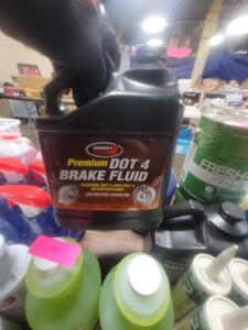 DESCRIPTION: (2) BRAKE FLUID BRAND/MODEL: JOHNSEN'S INFORMATION: DOT 4 RETAIL$: $32.99 EA SIZE: 1 GALLON QTY: 2