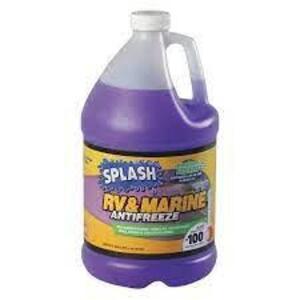 DESCRIPTION: (2) RV AND MARINE ANTIFREEZE BRAND/MODEL: SPLASH RETAIL$: $7.00 EA SIZE: 1 GALLON QTY: 2