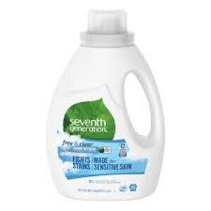 DESCRIPTION: (2) NATURAL LAUNDRY DETERGENT BRAND/MODEL: SEVENTH GENERATION RETAIL$: $15.00 EA SIZE: 50 FL OZ QTY: 2