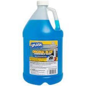 DESCRIPTION: (2) WINDSHIELD WASHER BRAND/MODEL: SPLASH RETAIL$: $3.50 EA SIZE: 1 GALLON QTY: 2