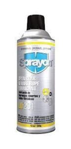 DESCRIPTION: (6) CHAIN AND WIRE ROPE LUBRICANT BRAND/MODEL: SPRAYON LU 201 #4X595 RETAIL$: $14.52 EA SIZE: 16 OZ QTY: 6