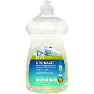 DESCRIPTION: (6) MANUAL DISHWASHING LIQUID SOAP BRAND/MODEL: ECOS DISHMATE RETAIL$: $20.00 TOTAL SIZE: 25 OZ QTY: 6