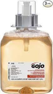 DESCRIPTION: (2) FOAM HAND SOAP BRAND/MODEL: GOJO #1PKN9 INFORMATION: FRESH FRUIT RETAIL$: $50.00 EA SIZE: 1200 ML QTY: 2