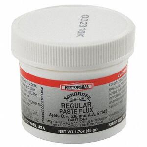 DESCRIPTION: (6) SOLDERING FLUX BRAND/MODEL: RECTORSEAL #442Y43 RETAIL$: $2.15 EA SIZE: 1.7 OZ QTY: 6