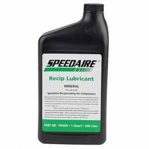 DESCRIPTION: (4) COMPRESSOR OIL BRAND/MODEL: SPEEDAIRE #1WG50 RETAIL$: $14.50 EA SIZE: 1 QT QTY: 4