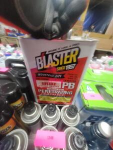 DESCRIPTION: (2) PENETRATING CATALYST OIL BRAND/MODEL: BLASTER PB RETAIL$: $40.00 EA SIZE: 1 GALLON QTY: 2