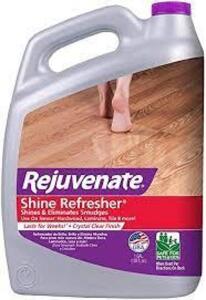 DESCRIPTION: (2) SHINE REFRESHER HARDWOOD POLISH BRAND/MODEL: REJUVENATE RETAIL$: $25.46 EA SIZE: 1 GALLON QTY: 2