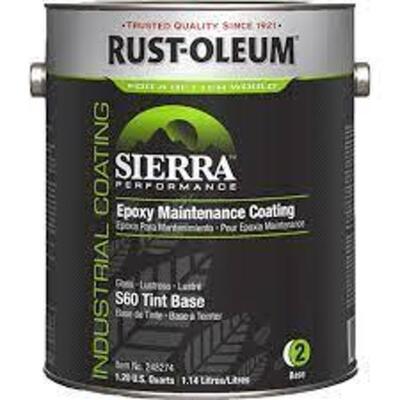 DESCRIPTION: (1) EPOXY ACTIVATOR SATIN FINISHES BRAND/MODEL: RUSTOLEUM SIERRA S60 INFORMATION: ACTIVATOR RETAIL$: $70.00 EA SIZE: 1 GALLON QTY: 1