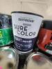 DESCRIPTION: (2) SURE COLOR PAINT AND PRIMER BRAND/MODEL: RUST-OLEUM INFORMATION: EGGSHELL WHITE RETAIL$: $18.97/EA SIZE: 1 GALLON QTY: 2 - 2