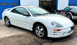 2003 Mitsubishi Eclipse Passenger Car, VIN # 4A3AC44G03E037872