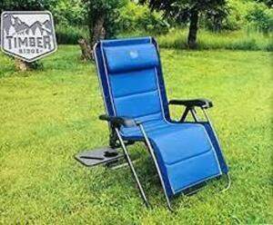 (2) NEW Timber Ridge Zero Gravity Lounger