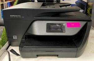 DESCRIPTION: ALL-IN-ONE COLOR INKJET WIRELESS PRINTER BRAND/MODEL: HP OFFICEJET PRO 6958 QTY: 1