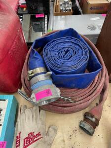 (2) HEAVY DUTY FIRE HOSES