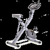 DESCRIPTION: MAGNETIC UPRIGHT EXERCISE BIKE WITH HEART PULSE SENSORS BRAND/MODEL: EXERPEUTIC 4102V RETAIL$: $179.00 QTY: 1