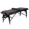 DESCRIPTION: TWO-FOLD PORTABLE MASSAGE TABLE WITH BOLSTER BRAND/MODEL: BEST MASSAGE BMC-300 RETAIL$: $219.99 QTY: 1