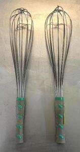 DESCRIPTION: (2) 12" FRENCH WHISKS BRAND/MODEL: VOLLRATH 47091 QTY: 2