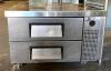 DESCRIPTION: 3' 2-DRAWER STAINLESS STEEL CHEF BASE BRAND/MODEL: TRUE TRCB-36 QTY: 1