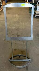 DESCRIPTION: METAL SIGN STAND SIZE: FITS 24"X32" SIGNS QTY: 1