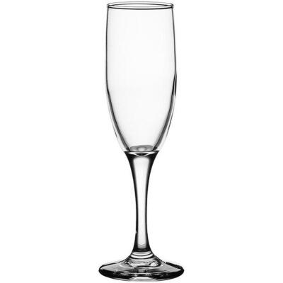 DESCRIPTION: 12CT BOX OF 6 OZ. EMBASSY FLUTE GLASSES (NEW IN BOX) BRAND/MODEL: LIBBEY 3795 RETAIL$: $41.47 QTY: 1