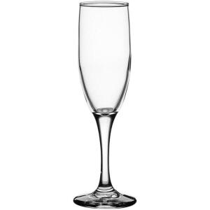 DESCRIPTION: 12CT BOX OF 6 OZ. EMBASSY FLUTE GLASSES (NEW IN BOX) BRAND/MODEL: LIBBEY 3795 RETAIL$: $41.47 QTY: 1